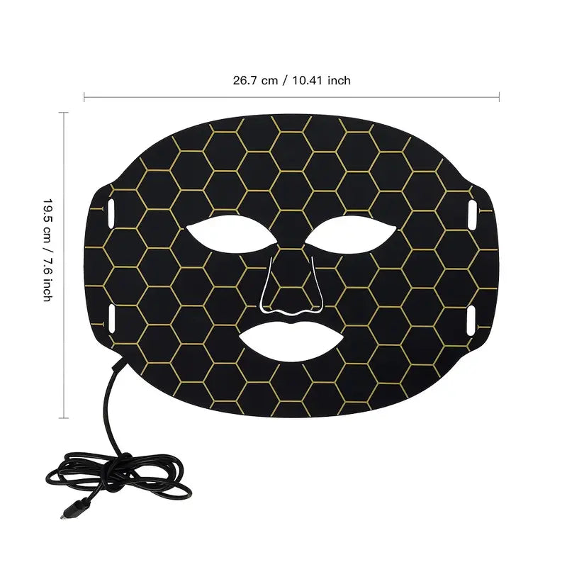 Professioneel 7-Kleuren Lichttherapie Gezichtsmasker